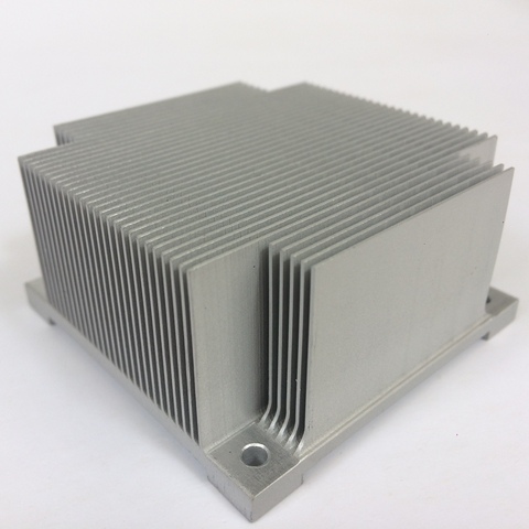 DIY aluminum radiator heatsink 60*60*30mm aluminum radiator heat sink aluminum radiator water ► Photo 1/6