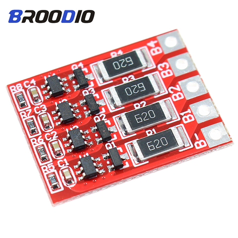 BMS 4S 12.8V 18650 LiFePO4 Lithium iron Battery Protection Board lto With balancer Equalization Function Board Charging Balance ► Photo 1/4