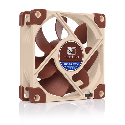 Noctua NF-A8 FLX 80mm 12v/5v Computer Cooling fan 3pin/4pin PWM quiet fans For PC Computer Cases Towers CPU cooler fan Replace ► Photo 1/6