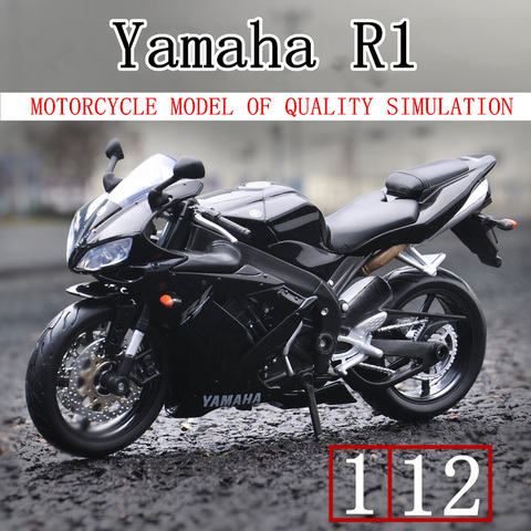 Maisto  1:12 Yamaha R1 original authorized simulation alloy motorcycle model toy car Collecting ► Photo 1/6