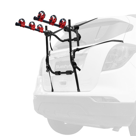 Universal 3-Bike Trunk Mount Racks Cycling Bicycle Stand Quick Installation Rack Storage Carrier Car Rear Racks ► Photo 1/6