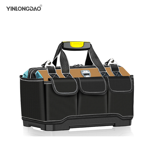 Tool Bag Portable Electrician Bag Multifunction Repair Installation Canvas Large Thicken Tool Bag Work Pocket ► Photo 1/6