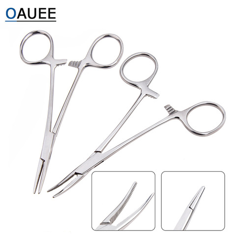 Hemostatic Forceps Pet Hair Clamp Fishing Locking Pliers Epilation Tools Curved/Straight 12.5cm Hand Tool ► Photo 1/5