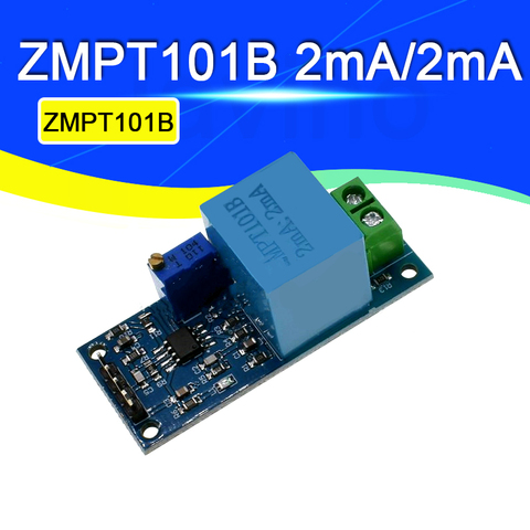 ZMPT101B AC output voltage sensor of active single-phase voltage transformer module for Arduino Mega zmpt101b 2mA ► Photo 1/6