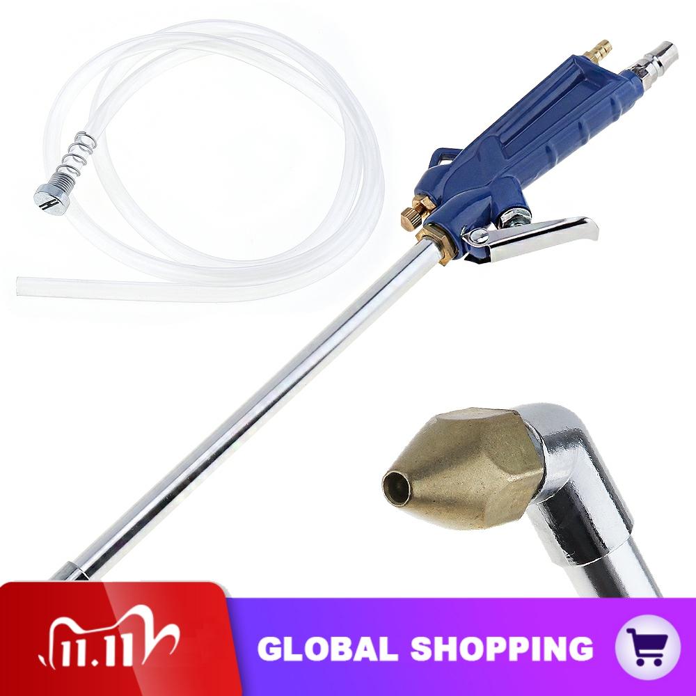 16 Inch Pneumatic Cleaning Spray Gun with 5 x 8mm Flexible Pipe and Press Type Switch for Washing Car Engine Oil Way ► Photo 1/6