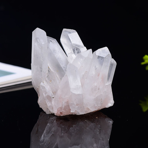 50-150g Natural White Crystal Cluster Quartz Crystal Health Healing Reiki Stone Raw Point Specimen Home Decor Raw Crystals ► Photo 1/6