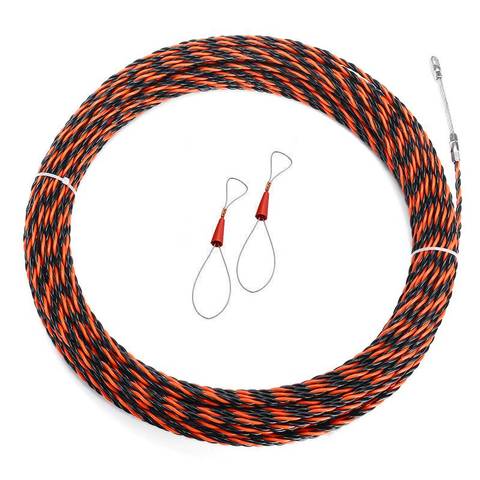 5-40M 5mm Cable Puller Fiberglass Electric Cable Wire Puller Electrical Tool Tape Cable Guide Device Push Duct Snake Rodder Fish ► Photo 1/6