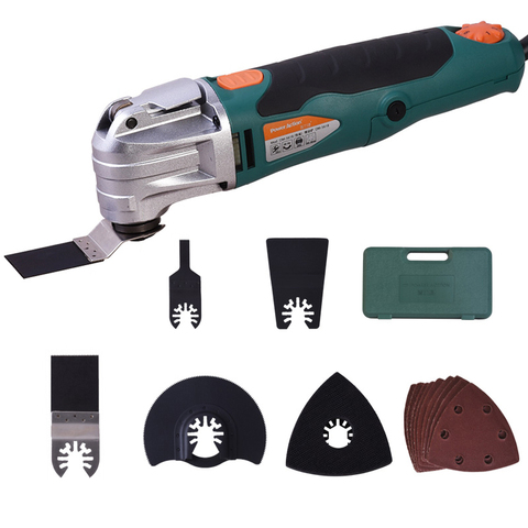 Oscillating Multi Tool Electric Trimmer Multi Angle Cutting Power Tool with Accessories Multi-function Electric Trimmer ► Photo 1/6