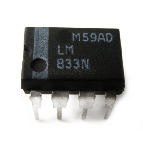 10pcs/lot LM833N DIP-8 LM833 DIP In Stock ► Photo 1/1