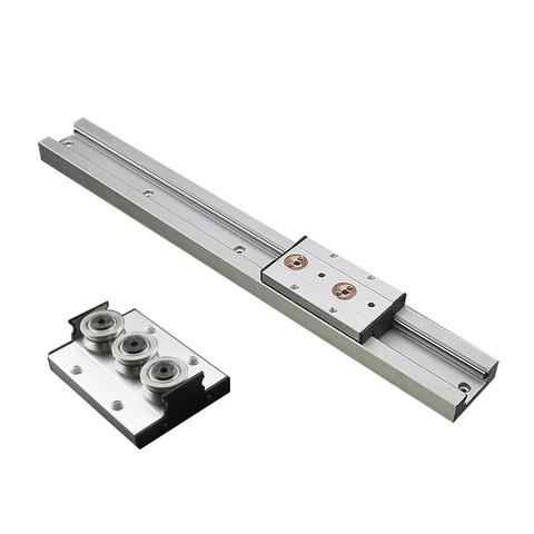 Built-in dual-axis linear guide 60mm SGR20 Roller slide 1 SGB20 block and 1 SGR20 guide Length 500 600 700 800 Woodworking slide ► Photo 1/6