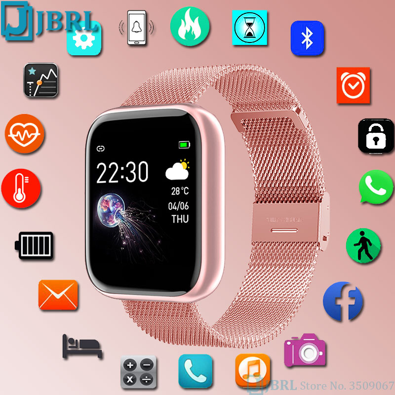 Buy Online 2020 New Smartwatch Women Men Bluetooth Waterproof Smart Watch For Android Ios Electronic Clock Fitness Tracker Full Touch Hours Alitools