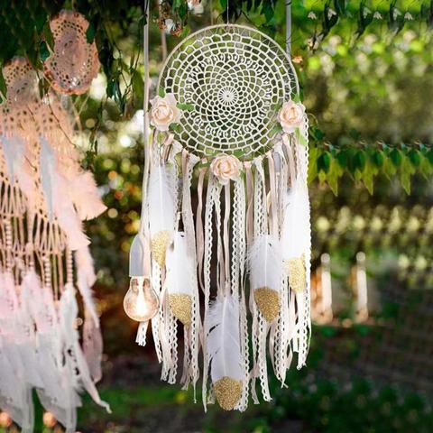 bohemian wedding decoration dream catcher large ins nordic dreamc atcher   room decoration girls room decor party wedding gift ► Photo 1/1