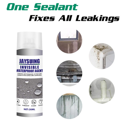 Sealant Spray Anti-Leaking Sealant Agent Leak-trapping Repair Spray Waterproof Glue Super Strong Bonding Spray Uv Glue ► Photo 1/5