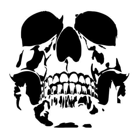 PLAY COOL Lovely SKULL Waterproof  Decoration Car Sticker Automobiles Motorcycles Exterior Accessories Vinyl Decals ► Photo 1/6