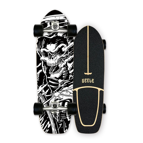 Highly Smooth Carver Surf Land Skateboard CX4 Professional Maple Cruiser Skate Board Longboard For Street Brushing Carving ► Photo 1/6