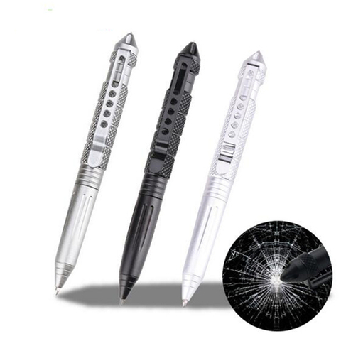 High Quality defence personal Tactical Pen Self Defense Pen Tool Multipurpose Aviation Aluminum Anti-skid Portable ► Photo 1/6