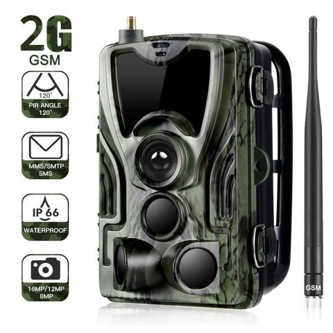 Suntekcam 2G Celluar MMS SMTP SMS Wildlife Trail hunting Cam Photo Traps  20MP 1080P Night  Vision Infrared  Wireless Cam HC801M ► Photo 1/6