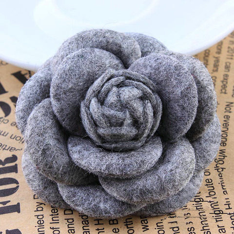 i-Remiel High-end Korean Fashion New Fabric Flower Bow Brooch Cardigan Silk Scarves Buckle Pin for Women's Clothing Accessories ► Photo 1/6
