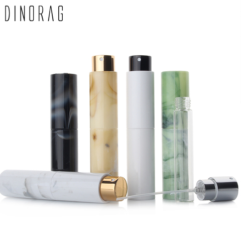 Mini Portable Refillable Perfume Spray Bottle Marbling Aluminum Makeup Water Atomizer Bottle Empty Container Travel Bottle Tool ► Photo 1/6