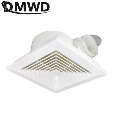 DMWD Suspended ceiling Exhaust fan 8 inch Living room Bathroom Ventilator Louver Window Air Ventilation  Exhaust Fans EU US ► Photo 1/4