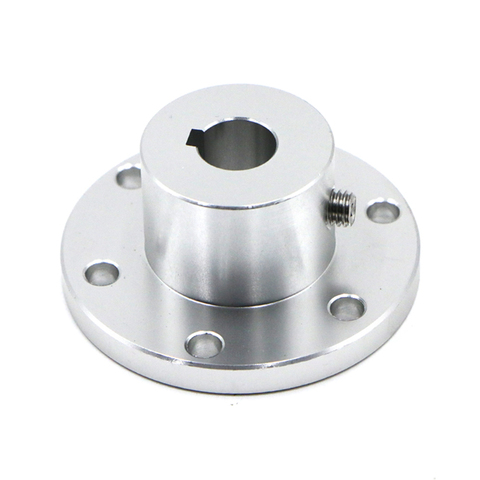 Omni wheel Flange Coupling Aluminum alloy diameter 5 6 8 10mm 12 14 15 16 18 mm keyway coupling ► Photo 1/6