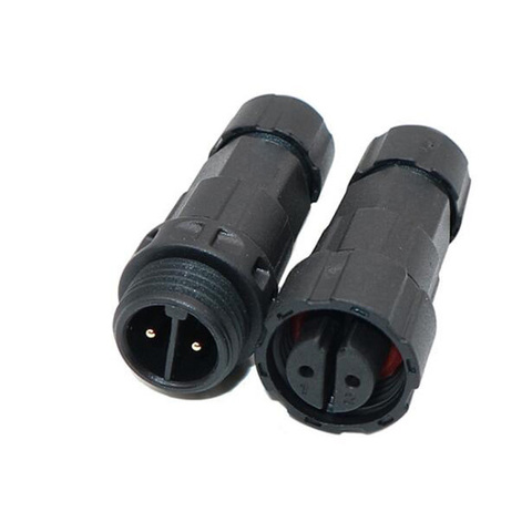 Male Female Plugs M16 Assembled Waterproof Electrical Cable  Connector Plug Socket Connectors  2 Pin 3 Pin 4 Pins IP68 ► Photo 1/6