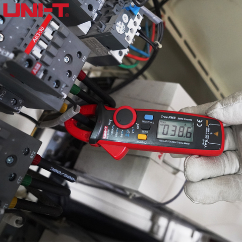 UNI-T UT210E Digital Clamp Meters True RMS Mini AC/DC Current Voltage Auto Range VFC Capacitance Non Contact Multimeter Tester ► Photo 1/6