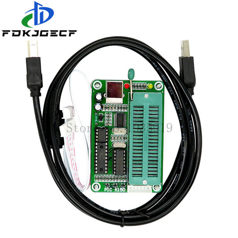 PIC K150 Programmer Microchip PIC MCU Microcore Burner USB Downloader PIC Microcontroller USB Automatic Programming + ICSP cable ► Photo 1/3