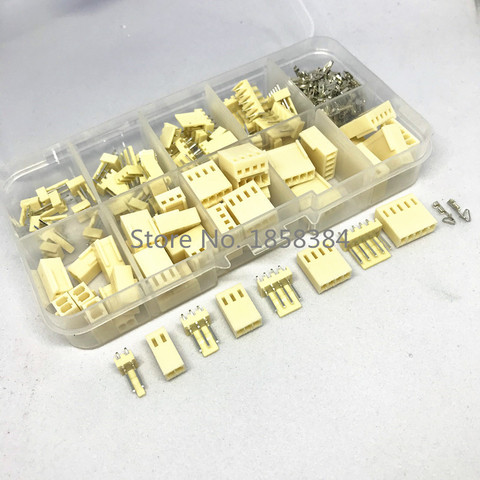 230PCS (40 pairs) KF2510 - 2/3/4/5pin male/female jumper head connector terminal Suite ► Photo 1/5