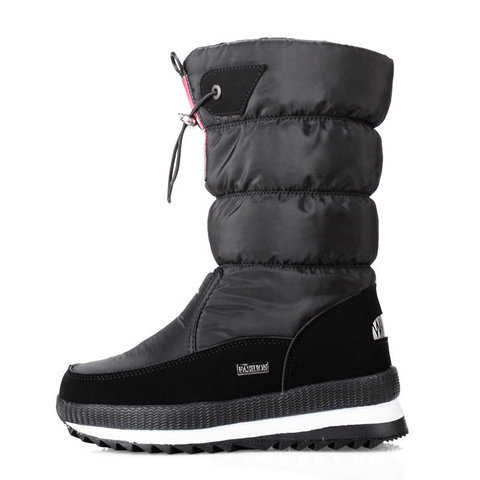Women Boots Non-slip Waterproof Winter Woman Snow Boots Women's Boots Wint Boots for Women Winter Shoes Keep Warm 2022 NEW ► Photo 1/6
