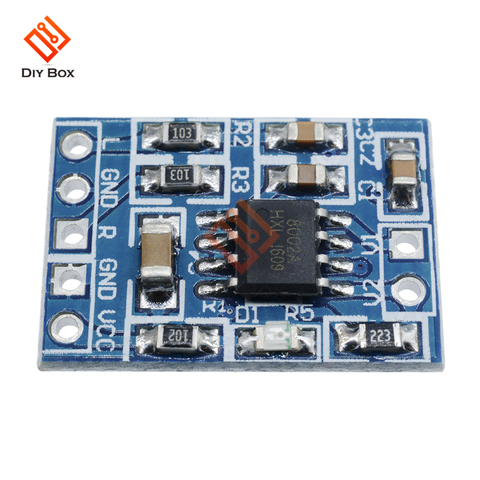 Mini HXJ8002 Mono Amplifier Board module BTL Audio Power Sound Voice AMP Board 2.0-5.5V amplifier for speakers volume control ► Photo 1/6