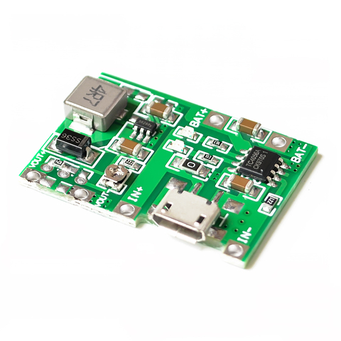 3.7V 9V 5V 2A Adjustable Step Up 18650 Lithium Battery Charging Discharge Integrated Module ► Photo 1/4