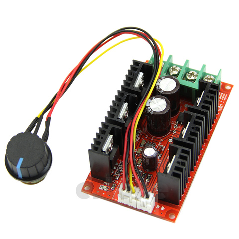 2022 New 12V 24V 48V 2000W MAX 10-50V 40A DC Motor Speed Control PWM HHO RC Controller ► Photo 1/6