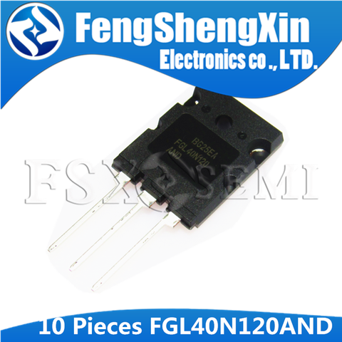 10pcs/lot  FGL40N120AND 40A/1200V 40N120 FGL40N120 TO-3PL FGL40N120ANDTU 1200V NPT IGBT ► Photo 1/2