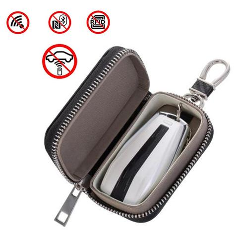 Key Cover Car RFID Signal Blocker Premium Key Fob Faraday Box Anti-Theft Cage Protector Anti-Hacking GPS Signal Blocking Box ► Photo 1/6