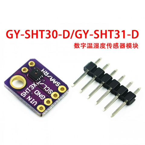 Original I2C Interface SHT31 SHT30-D Digital Output Temperature Humidity Sensor Accuracy Breakout Weather SHT30-DIS For Arduino ► Photo 1/4