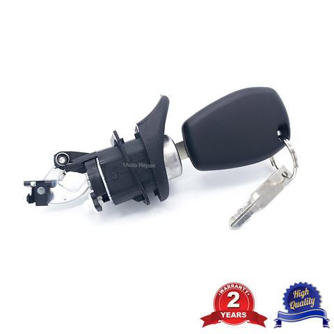 TAILGATE TRUNK LID LOCK FOR RENAULT TWINGO LOGAN 7701367940 TWO KEYS ► Photo 1/6