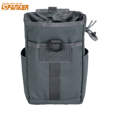 EXCELLENT ELITE SPANKER Outdoor Molle Folding Dump Drop Pouch Recycling Bag Garbage Bags Tactical Equipment Storage Bag ► Photo 1/6