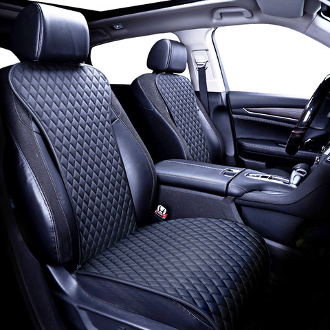 2022 Not Moves Single Car Seat Cushions,universal Pu Leather Non Slide Seats Cover Fits For Most Cars Water Proof E1 X36 ► Photo 1/2