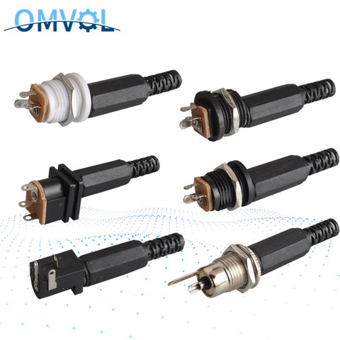 1set 5.5X2.1mm DC Power Female Plug Jack + Male Plug Jack Socket Adapter Connector ► Photo 1/6