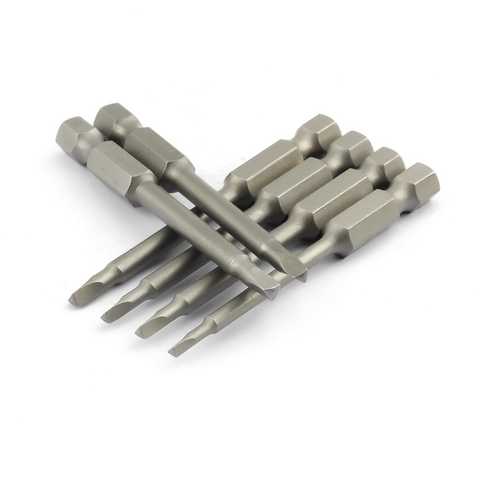 6Pcs 65mm Triangular Screw Bits Set Alloy Steel Magnetic Electric Screw Driver Triangle Bit Screw Head 1.8 2.0 2.3 2.5 2.7 3.0mm ► Photo 1/1