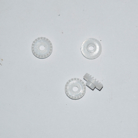 C203A 0.5M Plastic Crown Gear 11mm Diameter 20 Tooth Toy Model Accessories Z20 3mm Hole ► Photo 1/2