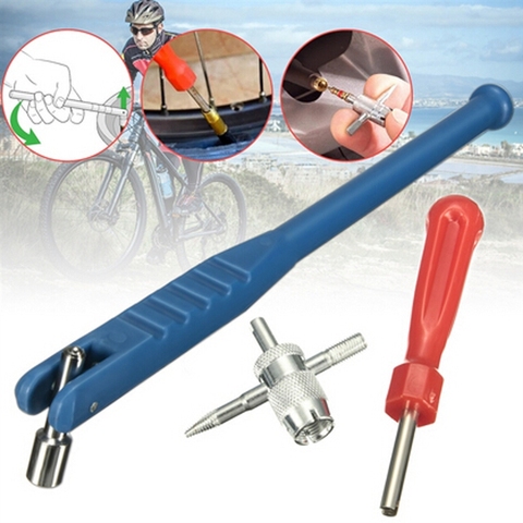 Tire Valve Stem Puller Tube Metal Tire Repair Tools Valve Stem Core Car Motorcycle Remover ► Photo 1/6