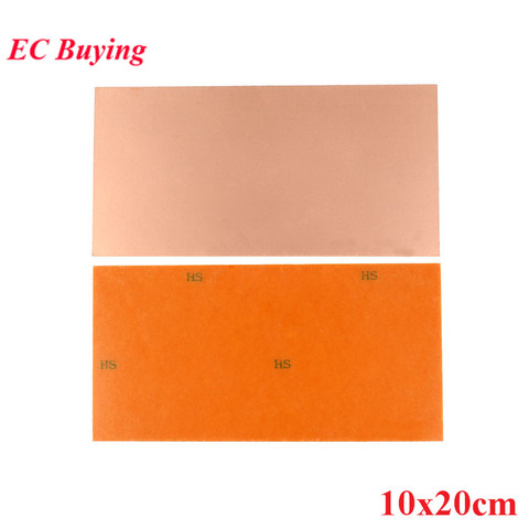 PF PCB Single Side Copper Clad Plate 10x20cm Laminate Circuit Board DIY Kit 10*20cm Universal Board Thickness 1.4mm ► Photo 1/3