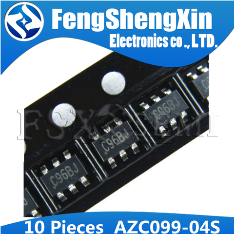 10PCS AZC099-04S R7G C96BJ  c96** SOT23-6 AZC099-04S.R7G SOT23 C96GH AZC099 AZC099-04 ► Photo 1/1