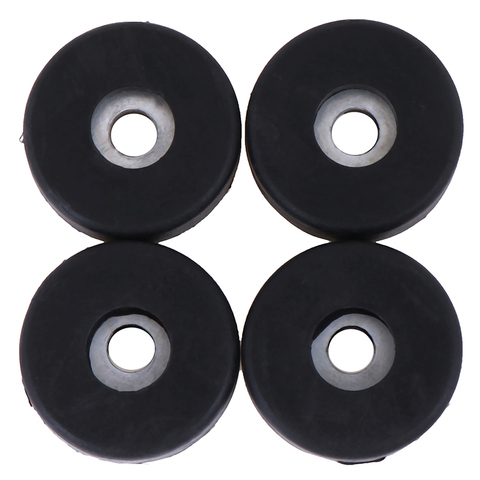 Hot 4Pcs Promotion! Rubber Bumper Universal Tape Rubber Pad Feet Bumper Washer Black New ► Photo 1/6