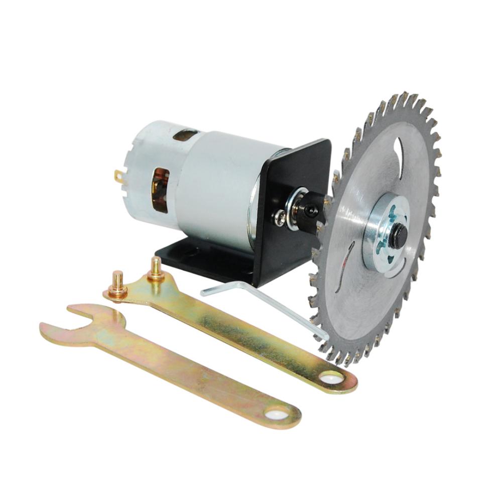 775 Motor DC 12V/24V Table Saw Kit Circular Saw High PowerTorque with Saw Blade Clip and Circular Saw Blade ► Photo 1/6