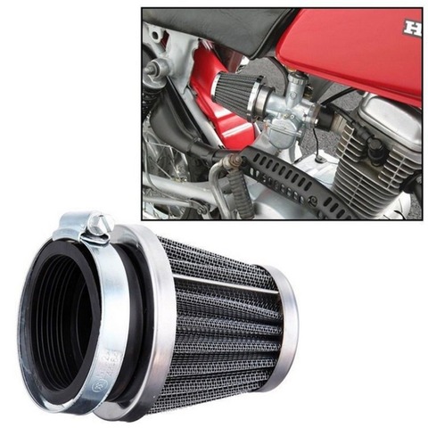 2022 Universal 35/39/42/44/48/50/52/54/60mm Motorcycle Mushroom Head Air Filter Clamp On Air Filter Cleaner Hot Selling ► Photo 1/6