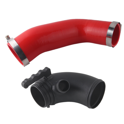 Silicone Intake Hose Pipe Turbo Inlet Elbow For VW Golf MK7  R Audi 2015+ V8 MK3 A3 S3 TT ► Photo 1/6