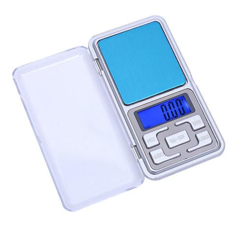 0.01~500G Kitchen Scales Stainless Steel LCD Display Electronic Jewelry Phone Weighing Scale Mini Pocket Balance Weigher ► Photo 1/6